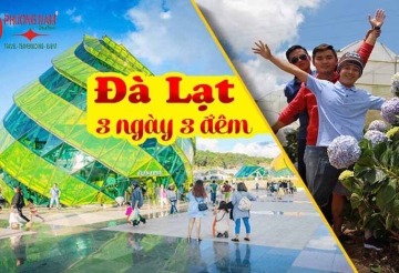 ĐÀ LẠT - THÀNH PHỐ NGÀN HOA 3N3Đ