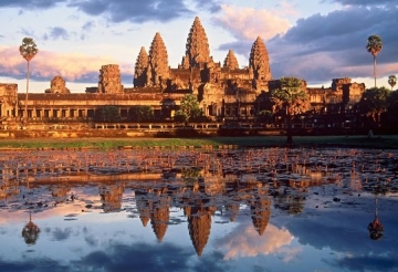 DU LỊCH CAMPUCHIA - DU THUYỀN NGẮM HOÀNG HÔN TRÊN SÔNG MEKONG