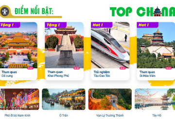 THƯỢNG HẢI - HÀNG CHÂU - TÔ CHÂU - VÔ TÍCH - TRỊNH CHÂU - BẮC KINH