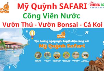 Tour Mỹ Quỳnh Safari - Công Viên Nước - Ngã Ba Giồng