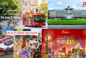 TOUR TRẢI NGHIỆM XE BUÝT 2 TẦNG - THAM QUAN DINH THỐNG NHẤT