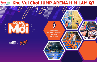 TOUR TRẢI NGHIỆM KHU VUI CHƠI JUMP ARENA