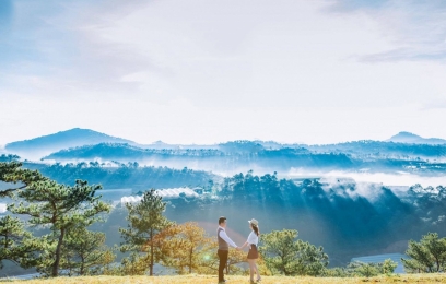 ĐÀ LẠT : ĐỒI CHÈ CẦU ĐẤT- CÁNH ĐỒNG CẨM TÚ CẦU - HOA SƠN ĐIỀN TRANG 4N3Đ