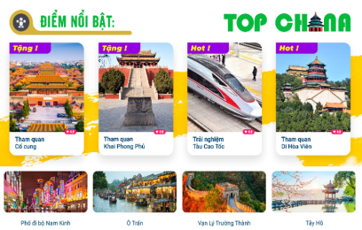 THƯỢNG HẢI - HÀNG CHÂU - TÔ CHÂU - VÔ TÍCH - TRỊNH CHÂU - BẮC KINH