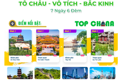 THƯỢNG HẢI - Ô TRẤN - HÀNG CHÂU - TÔ CHÂU - VÔ TÍCH - BẮC KINH