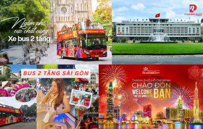 TOUR TRẢI NGHIỆM XE BUÝT 2 TẦNG - THAM QUAN DINH THỐNG NHẤT