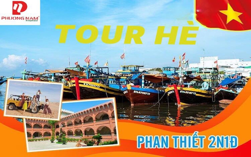 TOUR PHAN THIẾT - MŨI NÉ - HÒN RƠM 2N1Đ