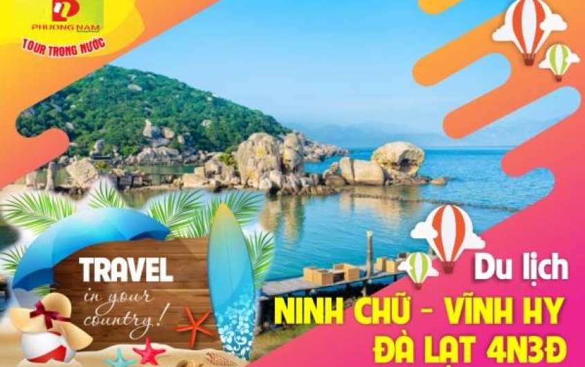 TOUR NINH CHỮ - ĐÀ LẠT 