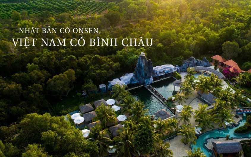 TOUR HỒ TRÀM - SUỐI KHOÁNG NÓNG BÌNH CHÂU 3N2Đ