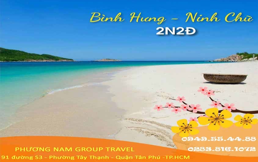 TOUR NINH CHỮ - VĨNH HY - VƯỜN NHO NINH THUẬN 