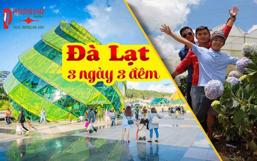 ĐÀ LẠT - THÀNH PHỐ NGÀN HOA 3N3Đ