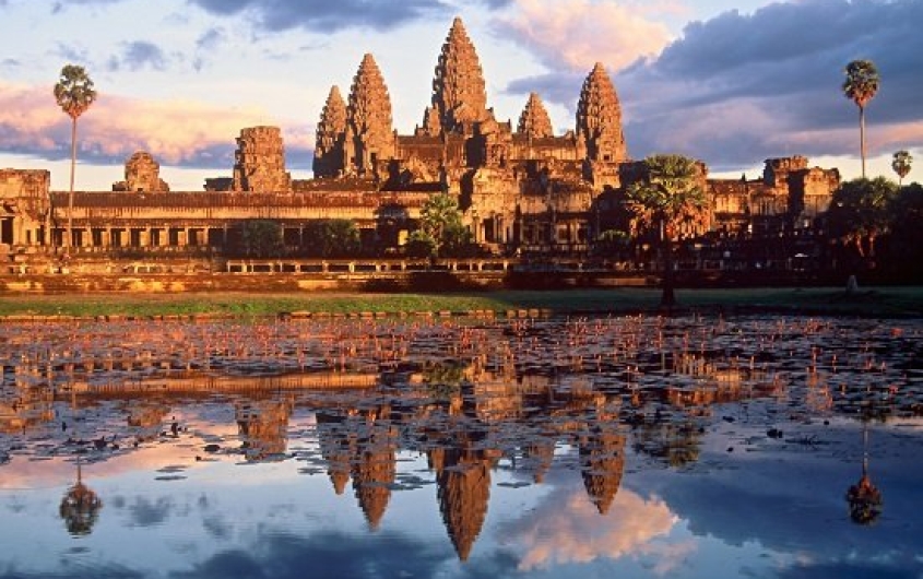 DU LỊCH CAMPUCHIA - DU THUYỀN NGẮM HOÀNG HÔN TRÊN SÔNG MEKONG