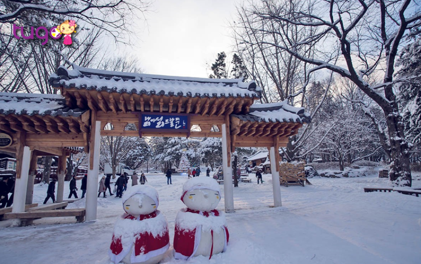 SEOUL – TRƯỢT TUYẾT – LOTTE WORLD