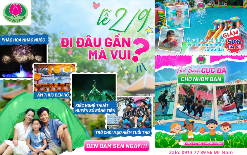 TOUR CÔNG VIÊN VĂN HOÁ ĐẦM SEN 