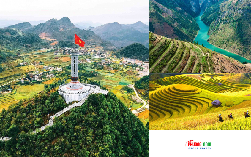 TOUR HÀ GIANG - ĐỒNG VĂN - CAO BẰNG - LŨNG CÚ 5N4D